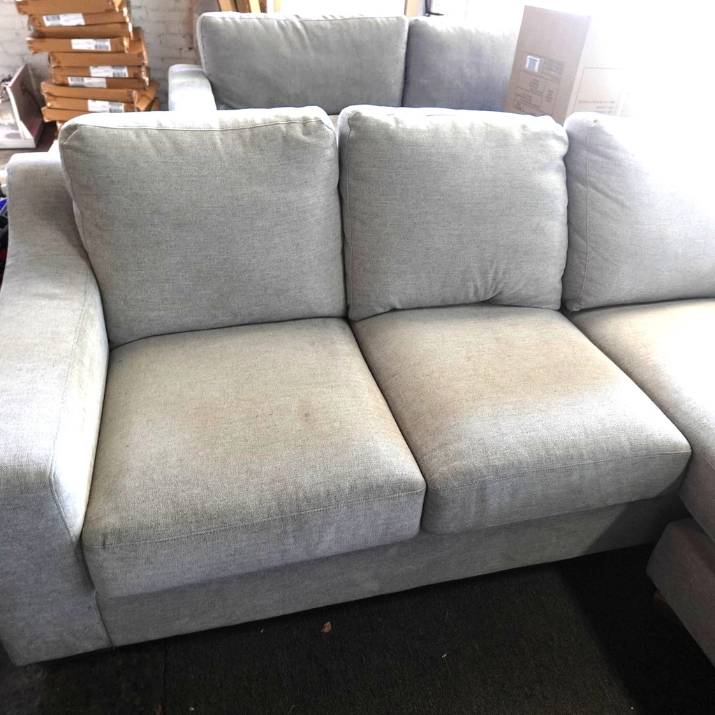 Thomasville Dillard Sofa with Reversible Chaise