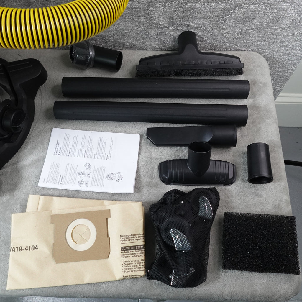 DEWALT DXV08S-QTA 8 Gallon 4HP StealthSonic Wet Dry Vacuum Stainless Steel