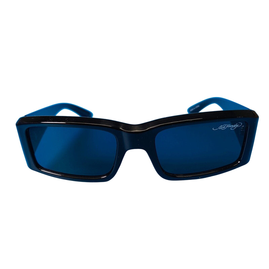 Ed Hardy Sunglasses UV 100% Protective Black w/ Dragon Hokusai