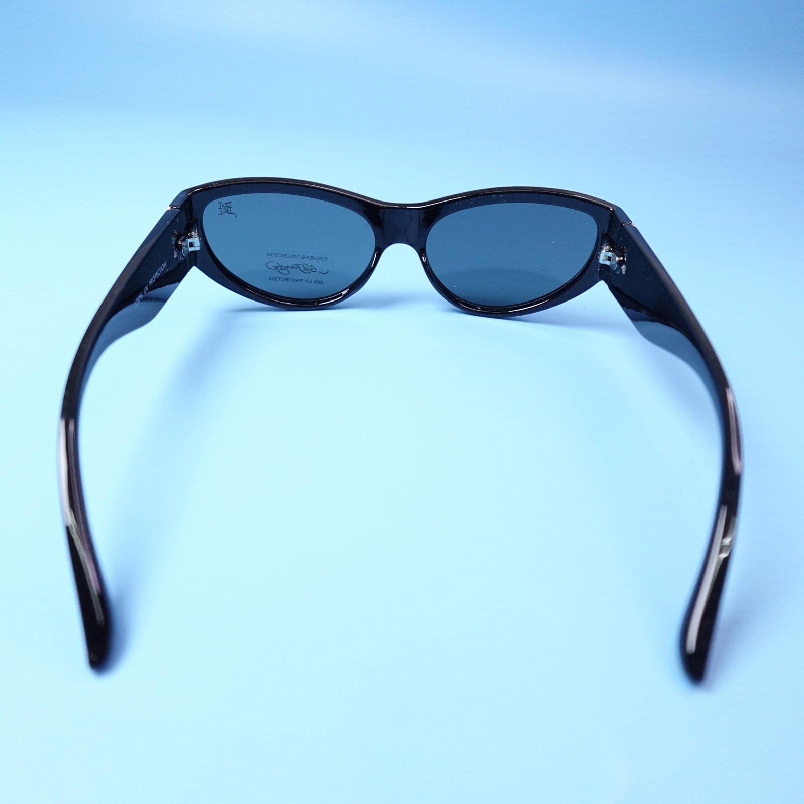Ed Hardy Sunglasses Iron Cross Black 100% UV Protection