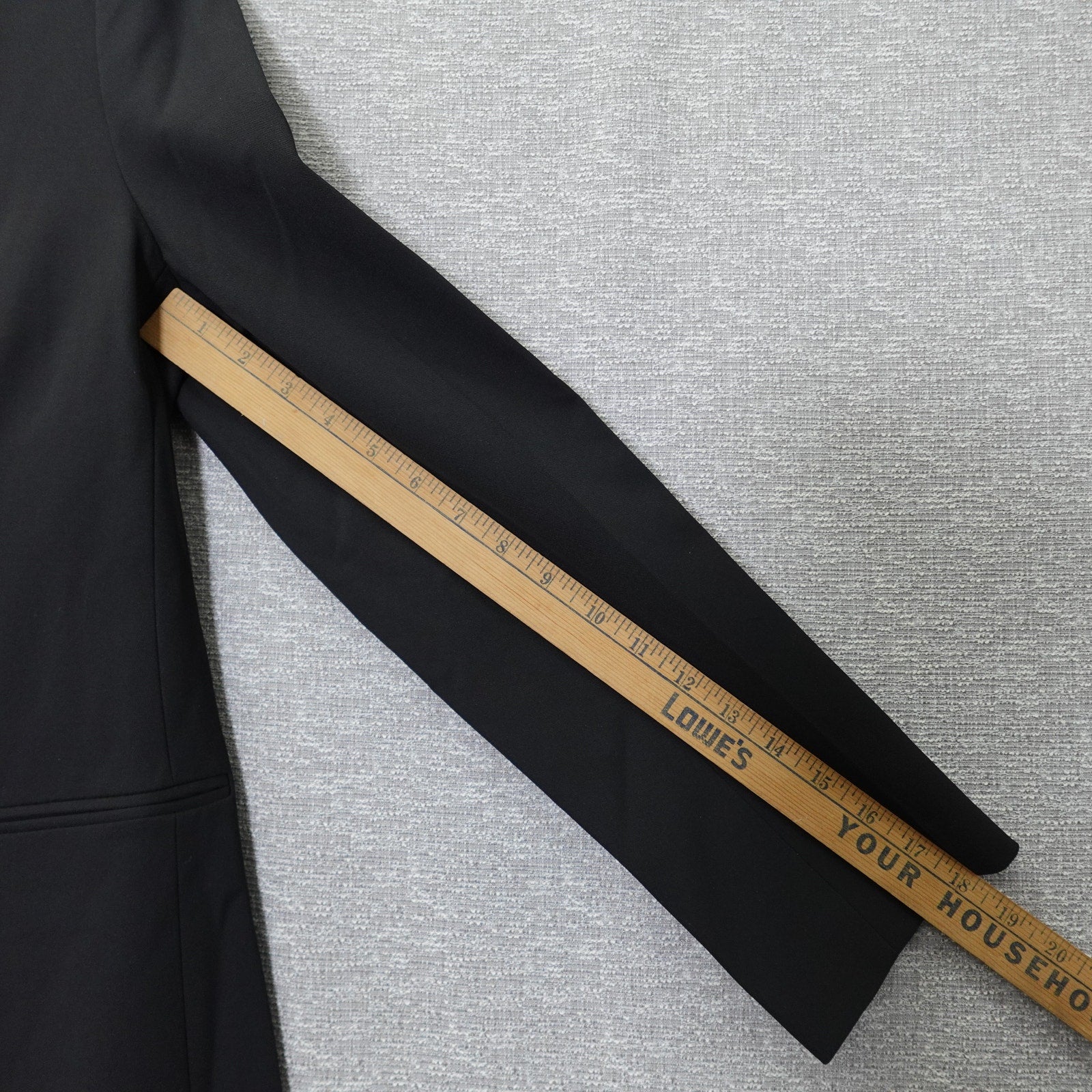 Calvin Klein Women's Soft Crepe Blazer Black- Size 8