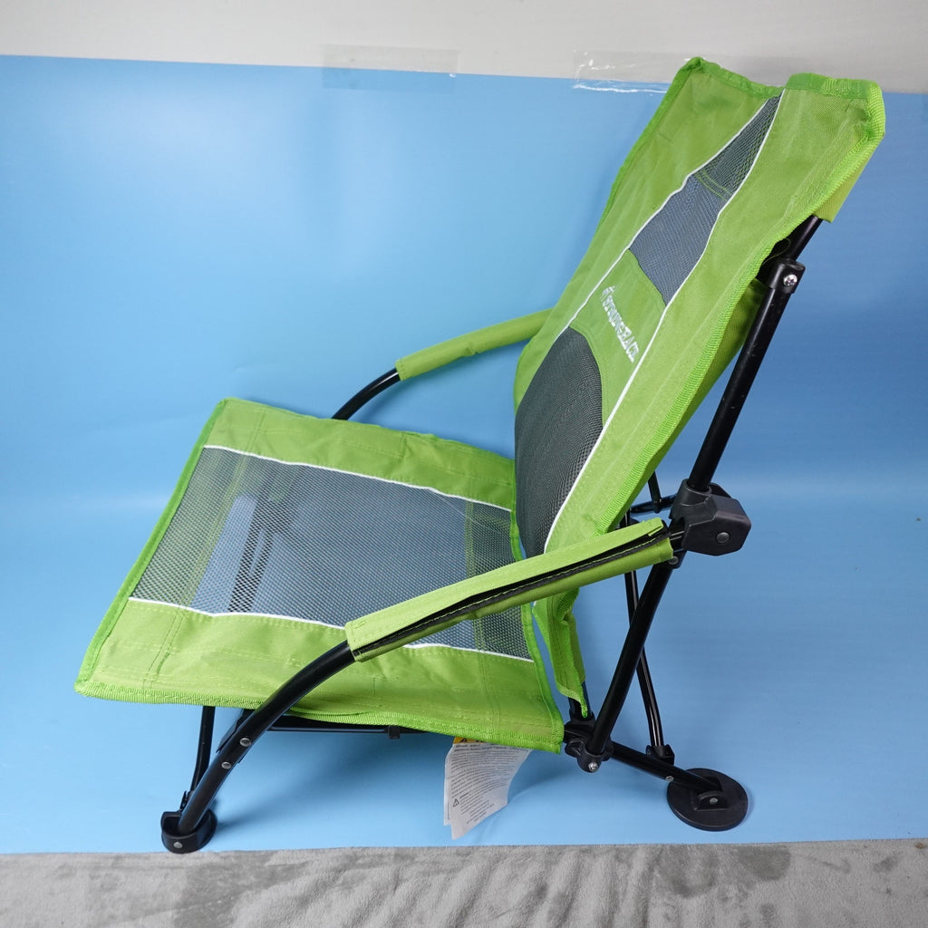 STRONGBACK Low G Beach Chair Ergonomic Lumbar Support Folding Portable 300lb