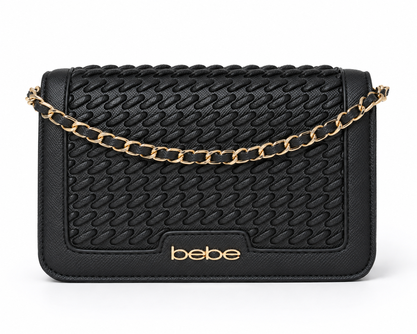 Bebe Katriel Crossbody Black Handbag E02-5324