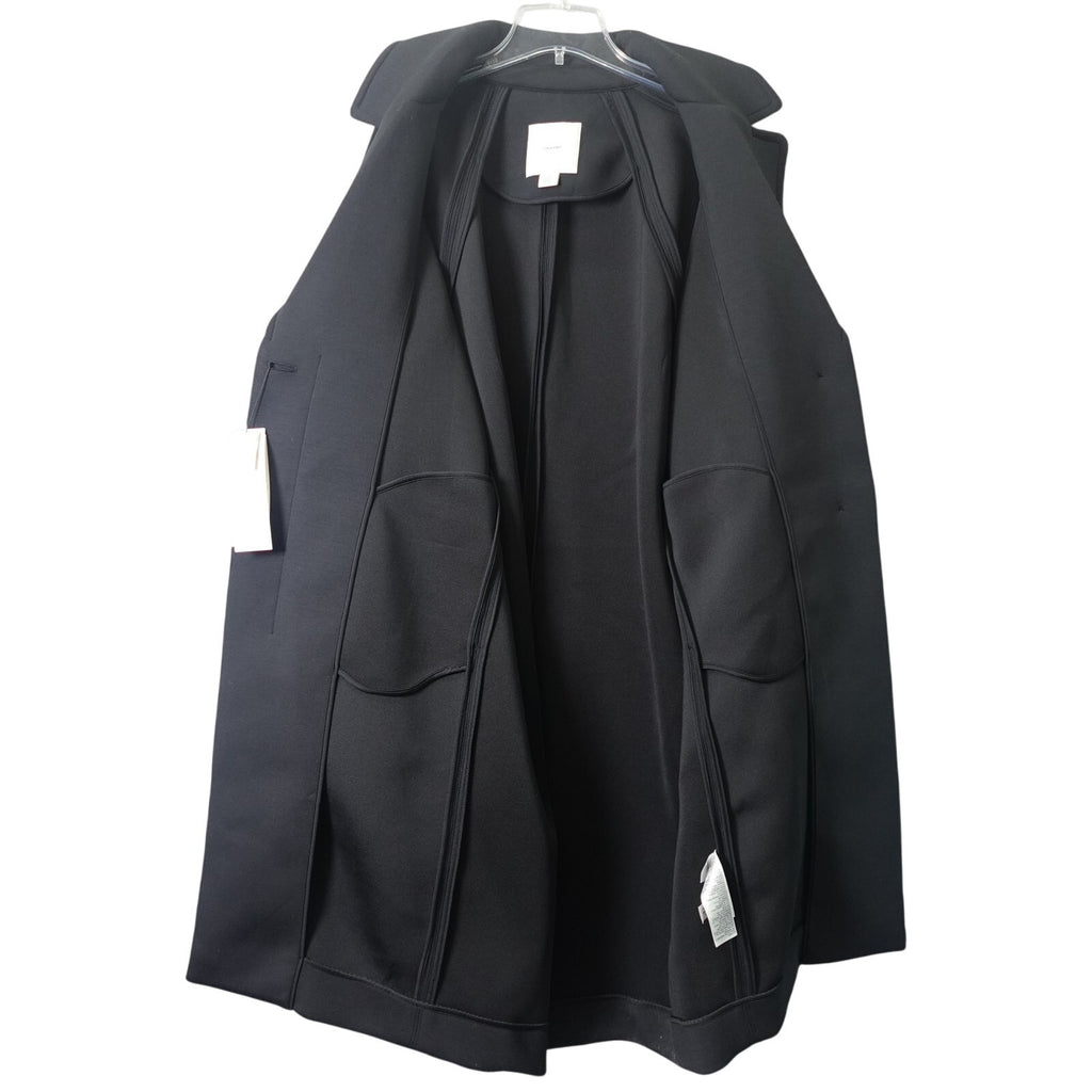 Calvin Klein Women's Scuba Coat Black Beauty - Large