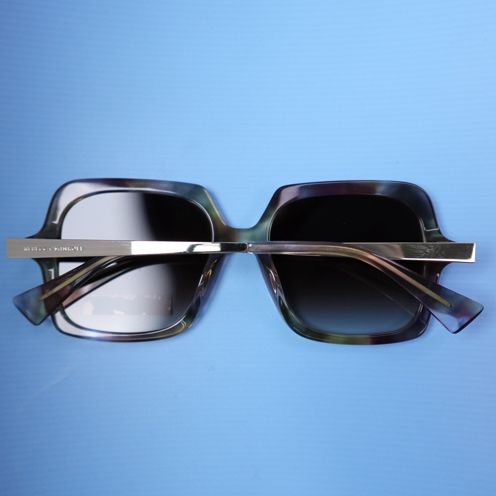 Rebecca Minkoff Willow Sunglasses Multicolor Tortoise Shell with Gold Arms
