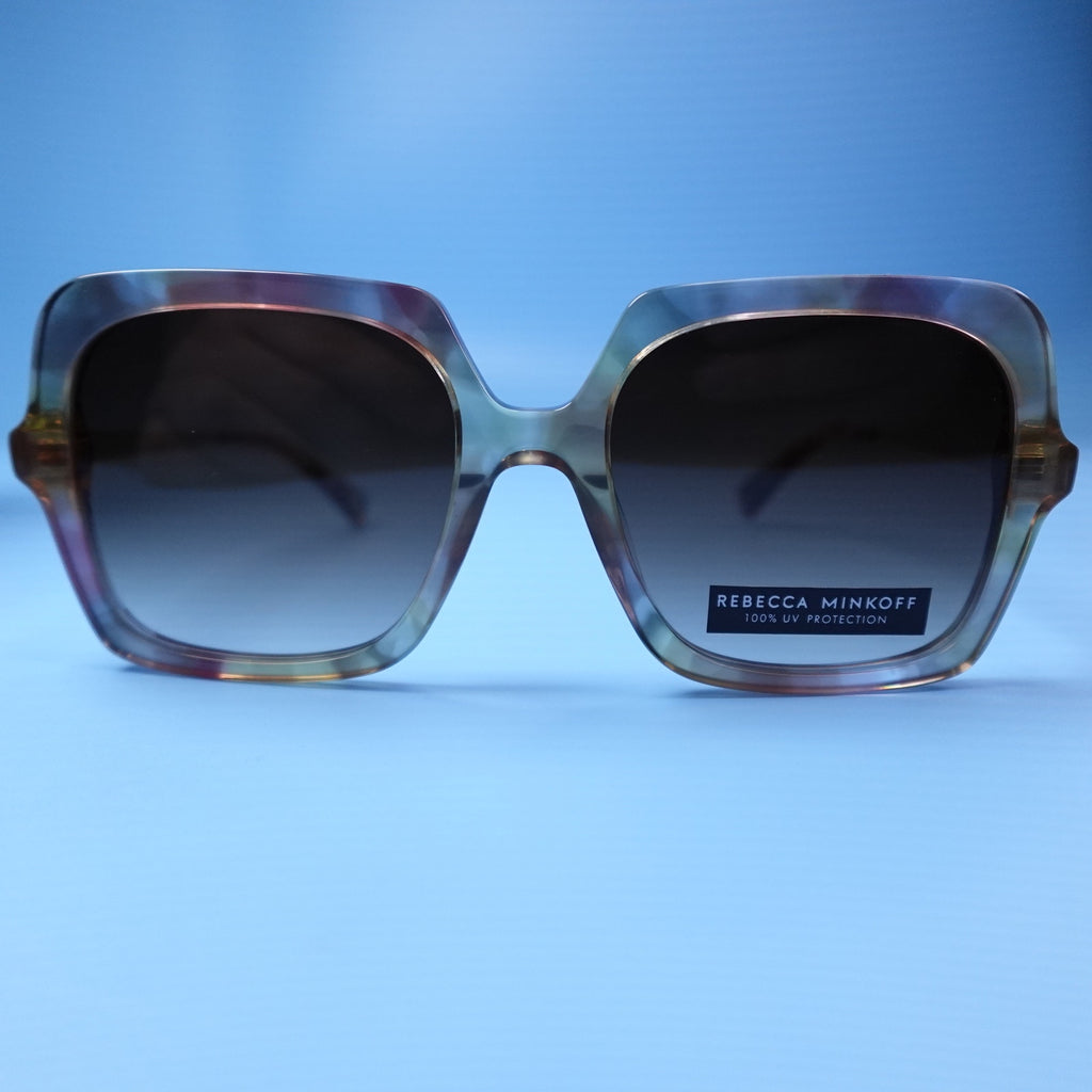 Rebecca Minkoff Willow Sunglasses Multicolor Tortoise Shell with Gold Arms