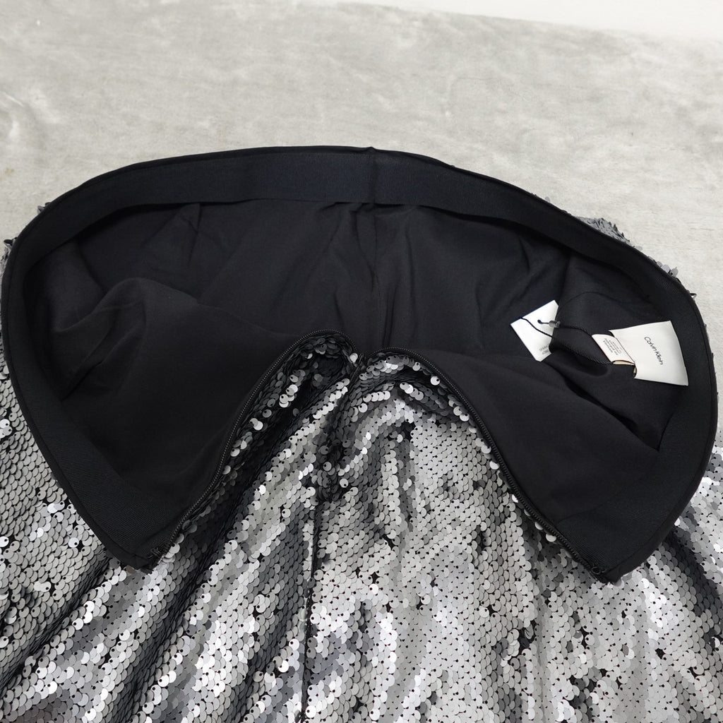 Calvin Klein Women's Sequin Skirt- Size 12