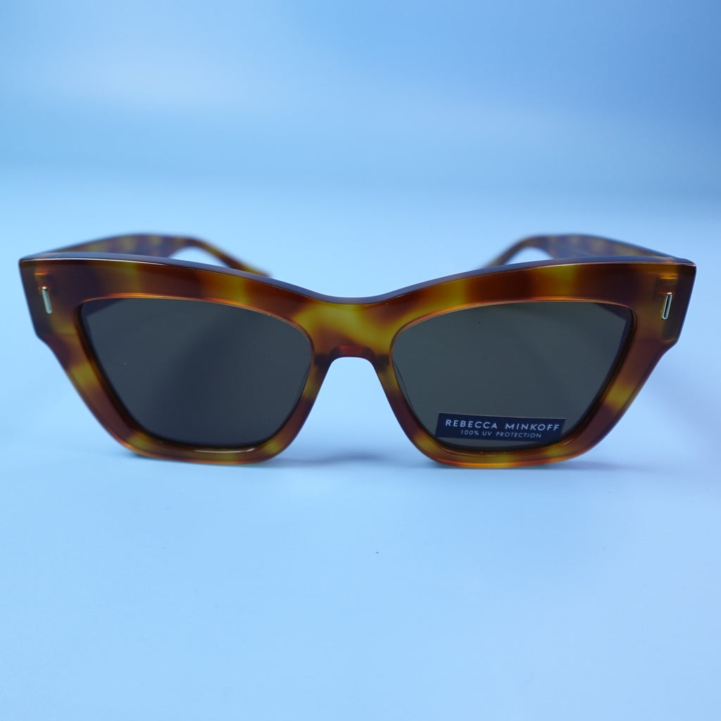 Rebecca Minkoff Soraya Sunglasses Brown tortoiseshell 100% UV Protection