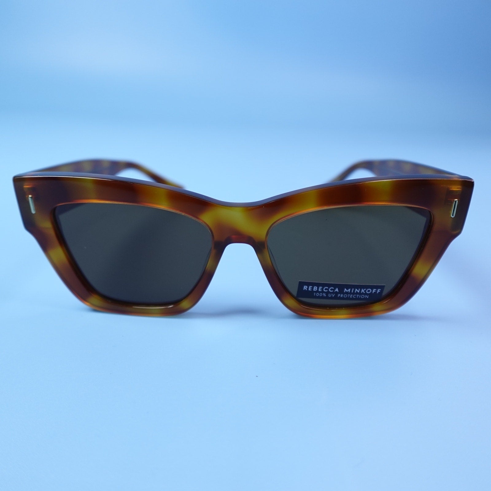 Rebecca Minkoff Soraya Sunglasses Brown tortoiseshell 100% UV Protection