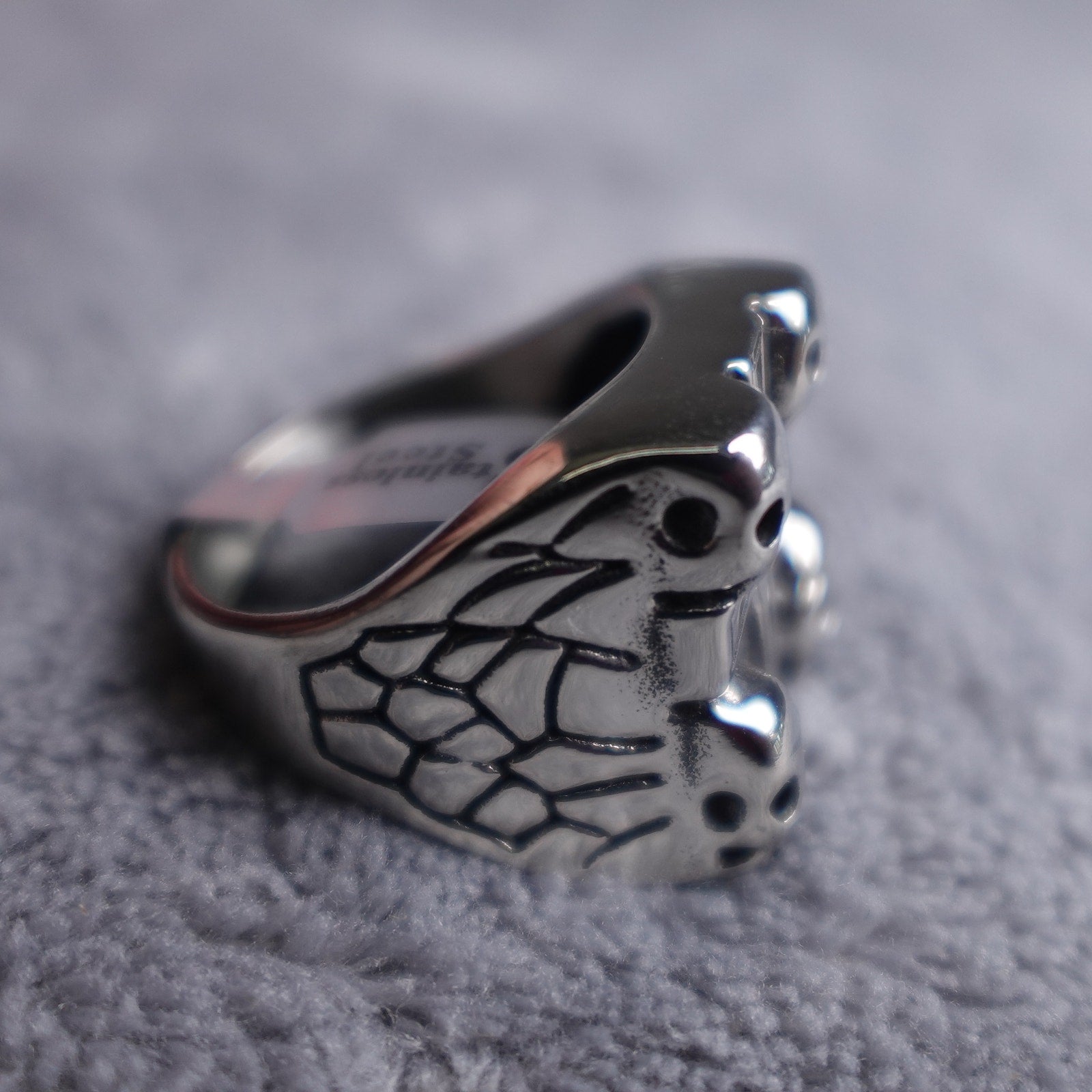 Stainless Steel Cross & Skulls Ring Size 11,12,13 or 14 RSRN-205