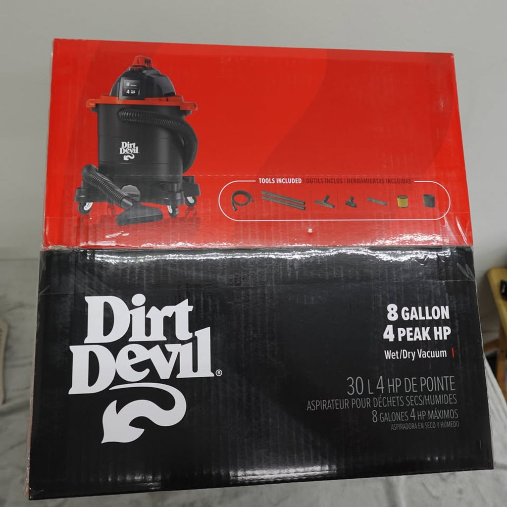Dirt Devil Brand 8 Gallon Wet/Dry Vacuum Model# SD68000