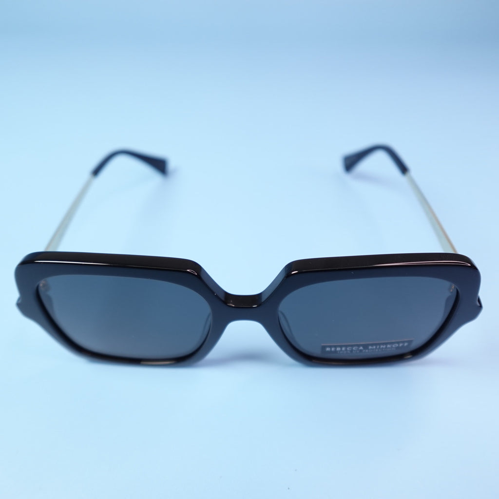 Rebecca Minkoff Sunglasses Willow Black & Silver 100% UV Protection