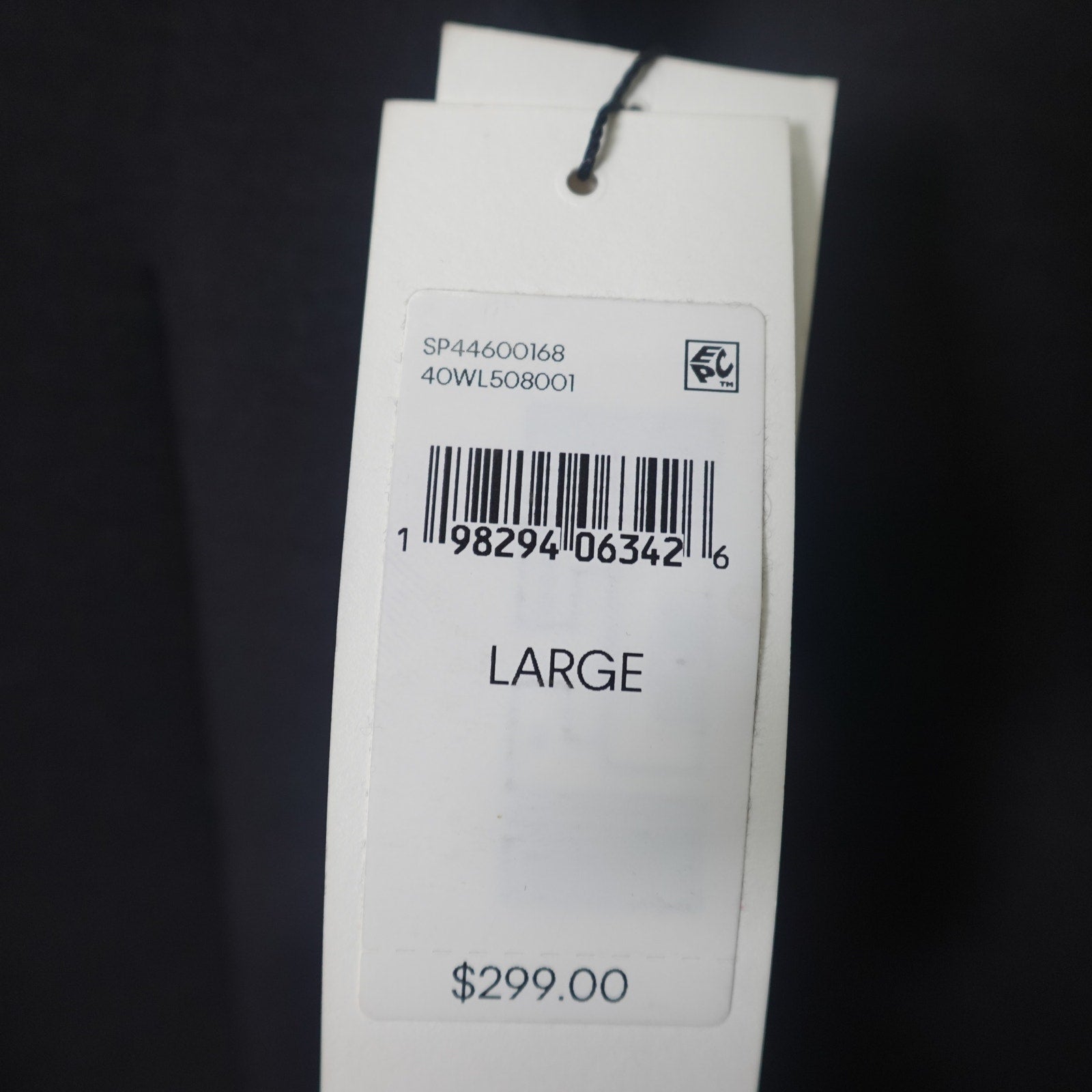 Calvin Klein Women's Scuba Coat Black Beauty - Large