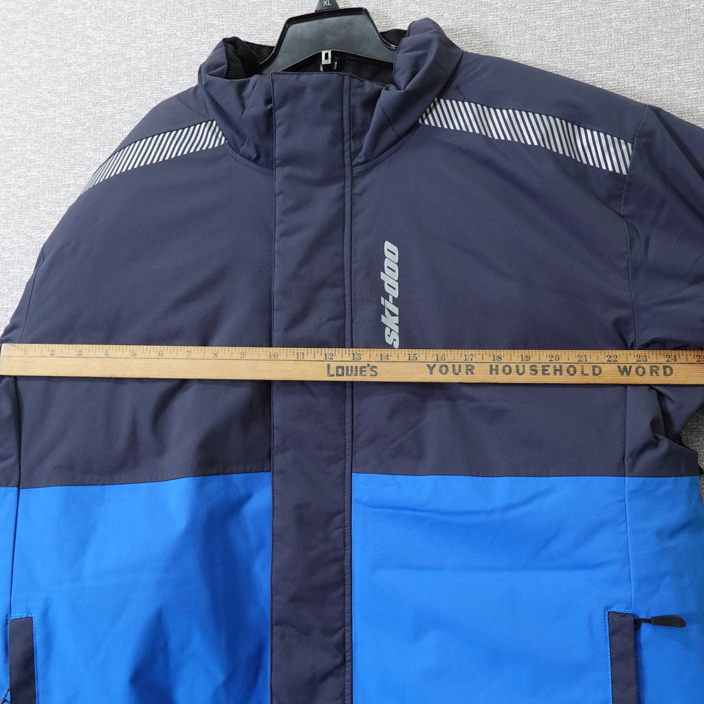 Ski-Doo Mens Vasa Snowmobile Jacket Indigo Blue - 2XL