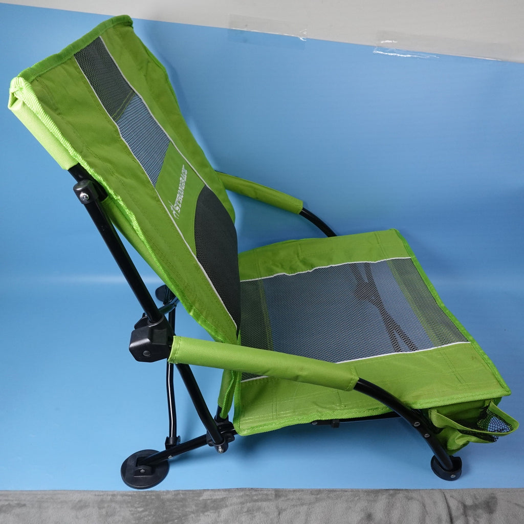 STRONGBACK Low G Beach Chair Ergonomic Lumbar Support Folding Portable 300lb