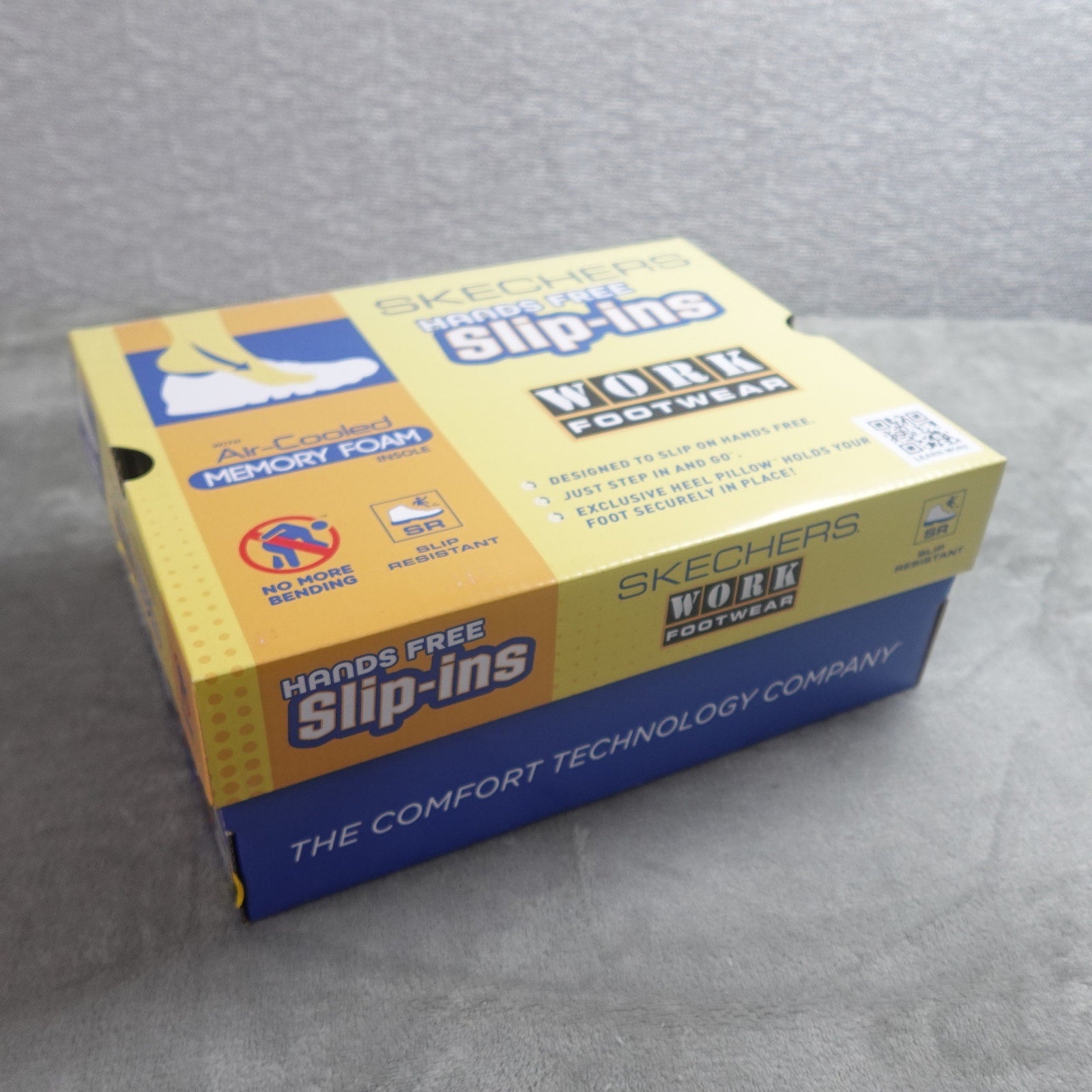 Skechers Work Hands Free Slip-Ins Women's Size 7.5 NVPK 108283 Slip Resistant Shoes
