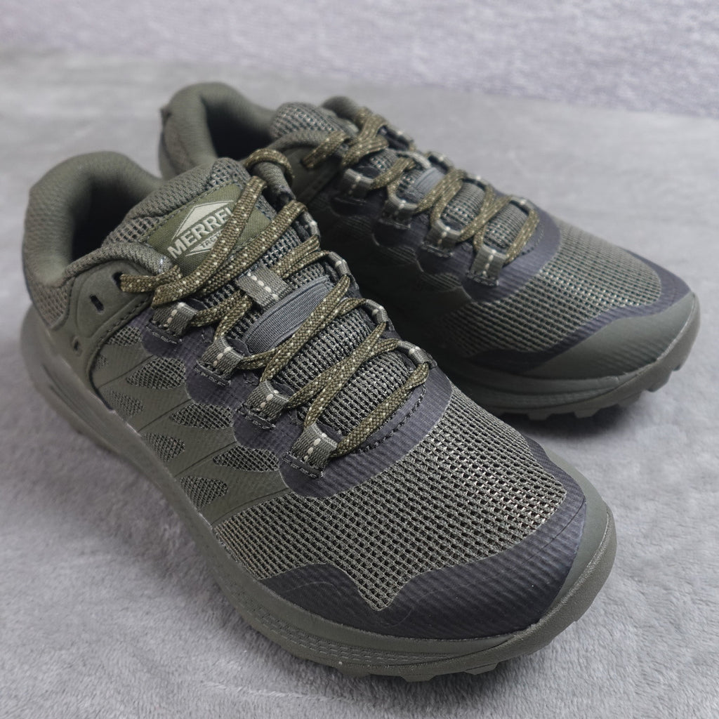 Merrell Nova 3 Tactical Men's Hiking Shoes Dark Olive J005047 Size 3.5M New