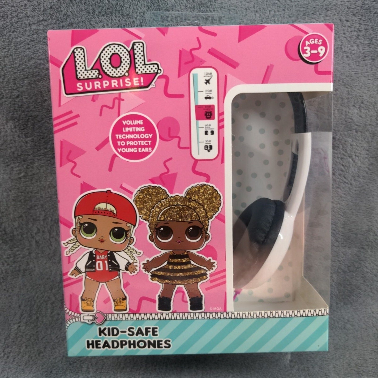 Sakar LOL Surprise HP2-03136 Kid Safe Headphones