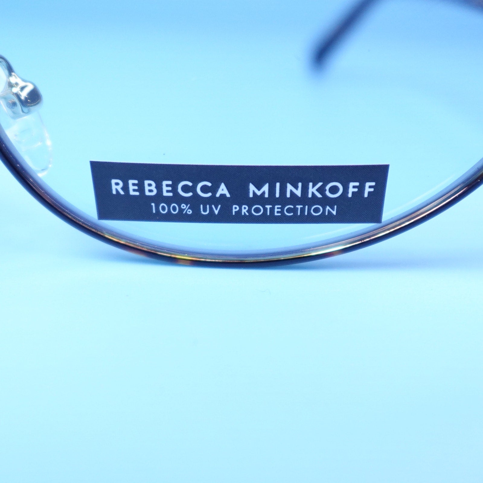 Rebecca Minkoff evangelyne Sunglasses Gold/Tortoiseshell 100% UV Protection
