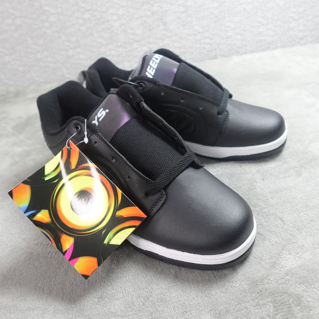 Heelys Voyager Black Reflective Black Men's Size 10 HE100330M Wheeled Shoes