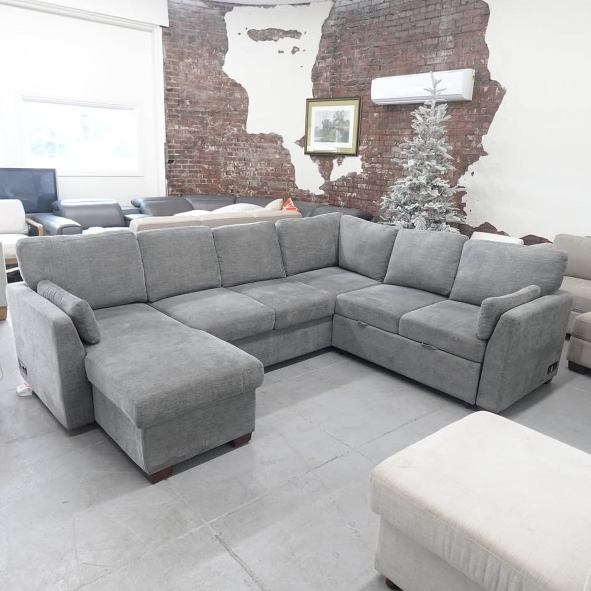 Coddle Luke Sleeper Sectional with Reversible Chaise and Storage
