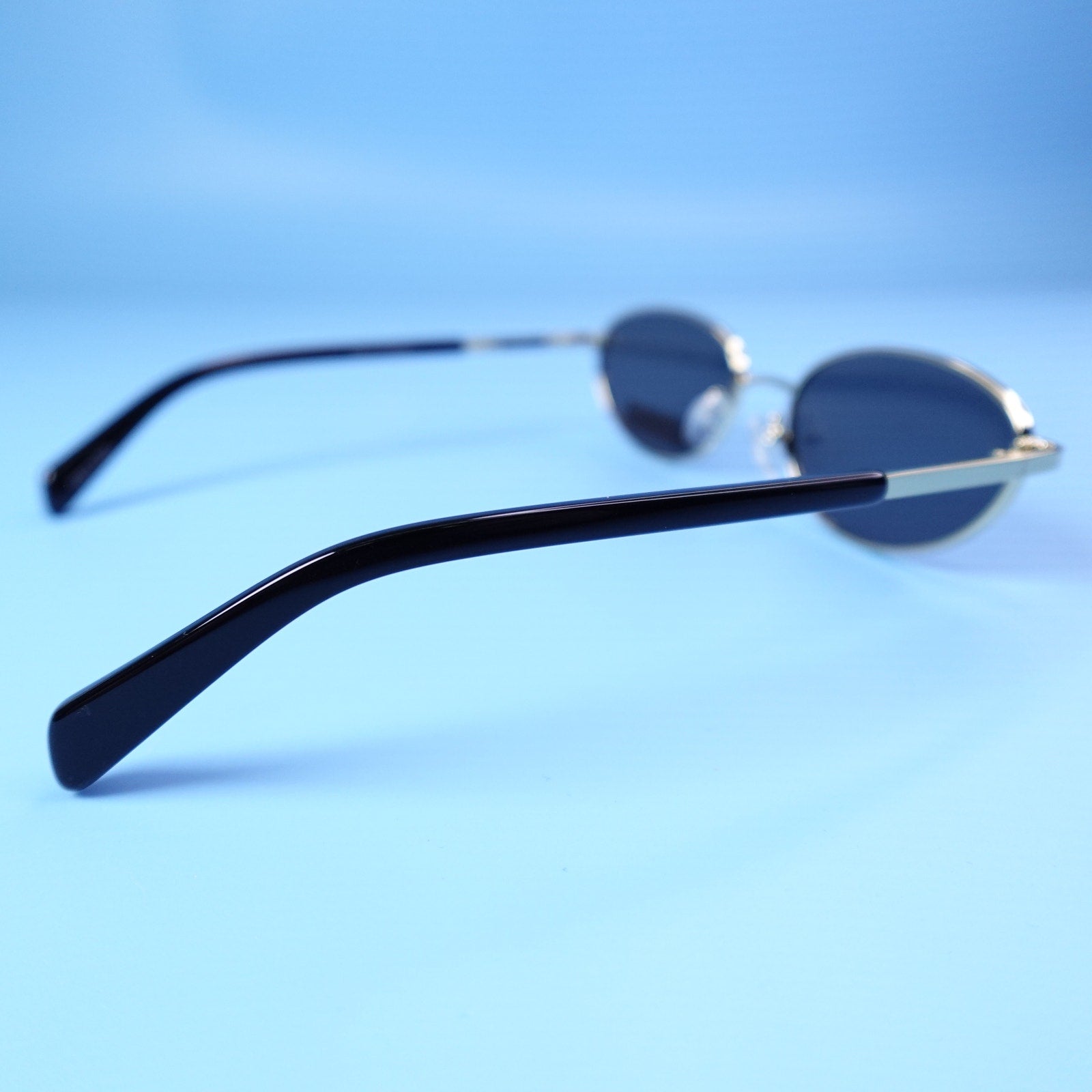 Rebecca Minkoff evangelyne Sunglasses Gold/Black 100% UV Protection