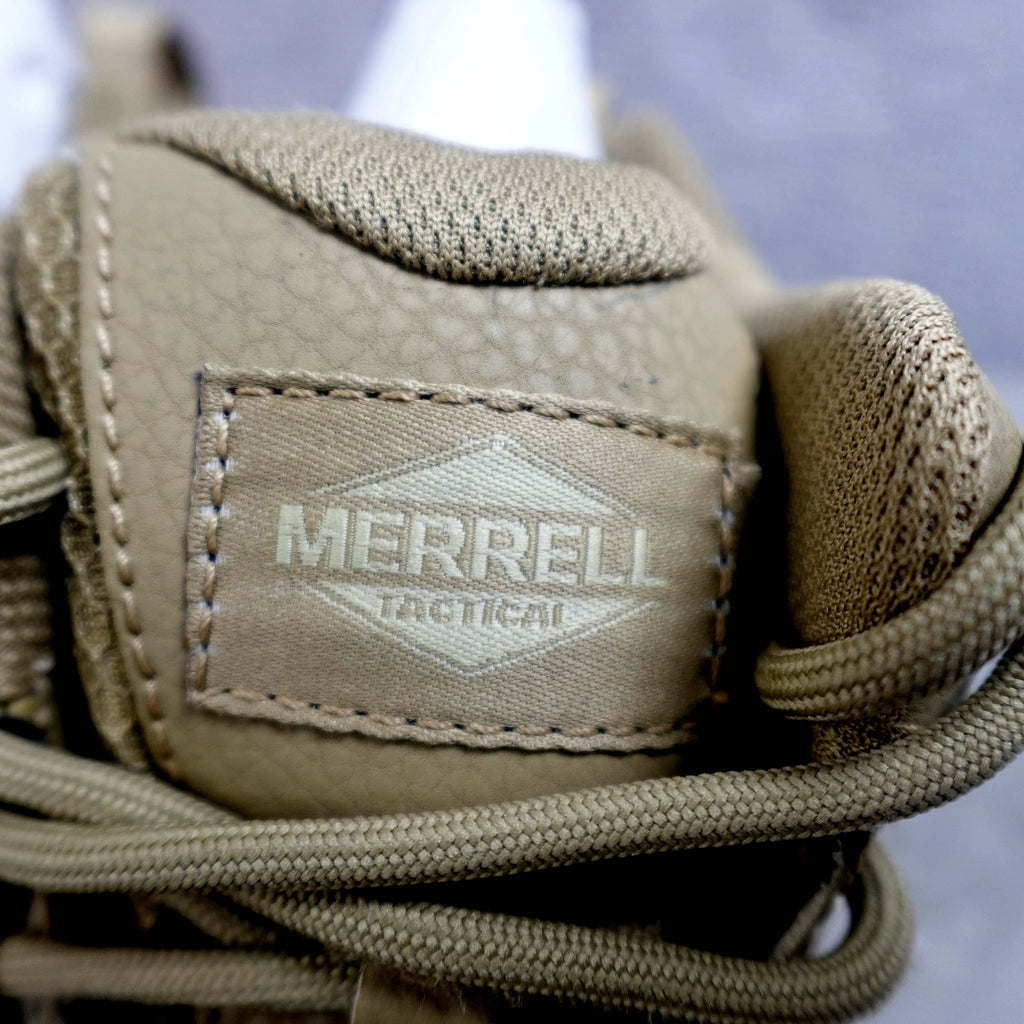 Merrell Moab 3 Mid Tactical WP Men's Size 6 Dark Coyote J004111 Waterproof