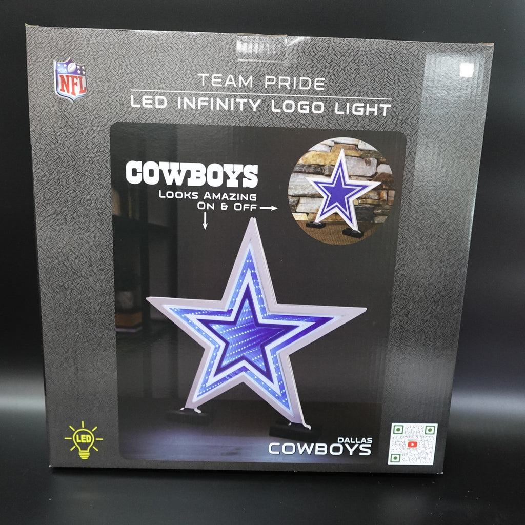 Dallas Cowboys LED Infinity Logo Light