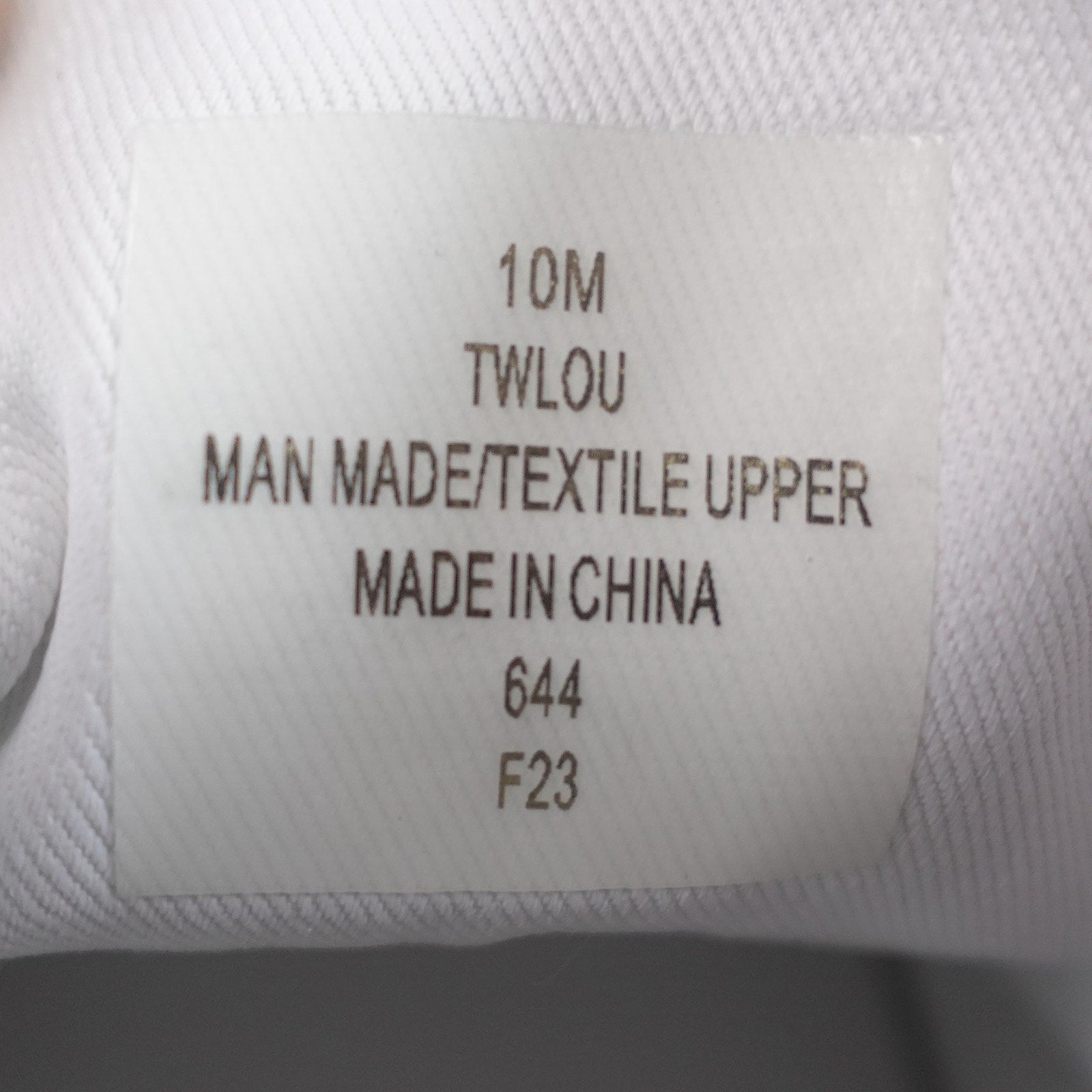 Tommy Hilfiger Lou Men's Size 10M White Multi LL Sneakers TWLOU New