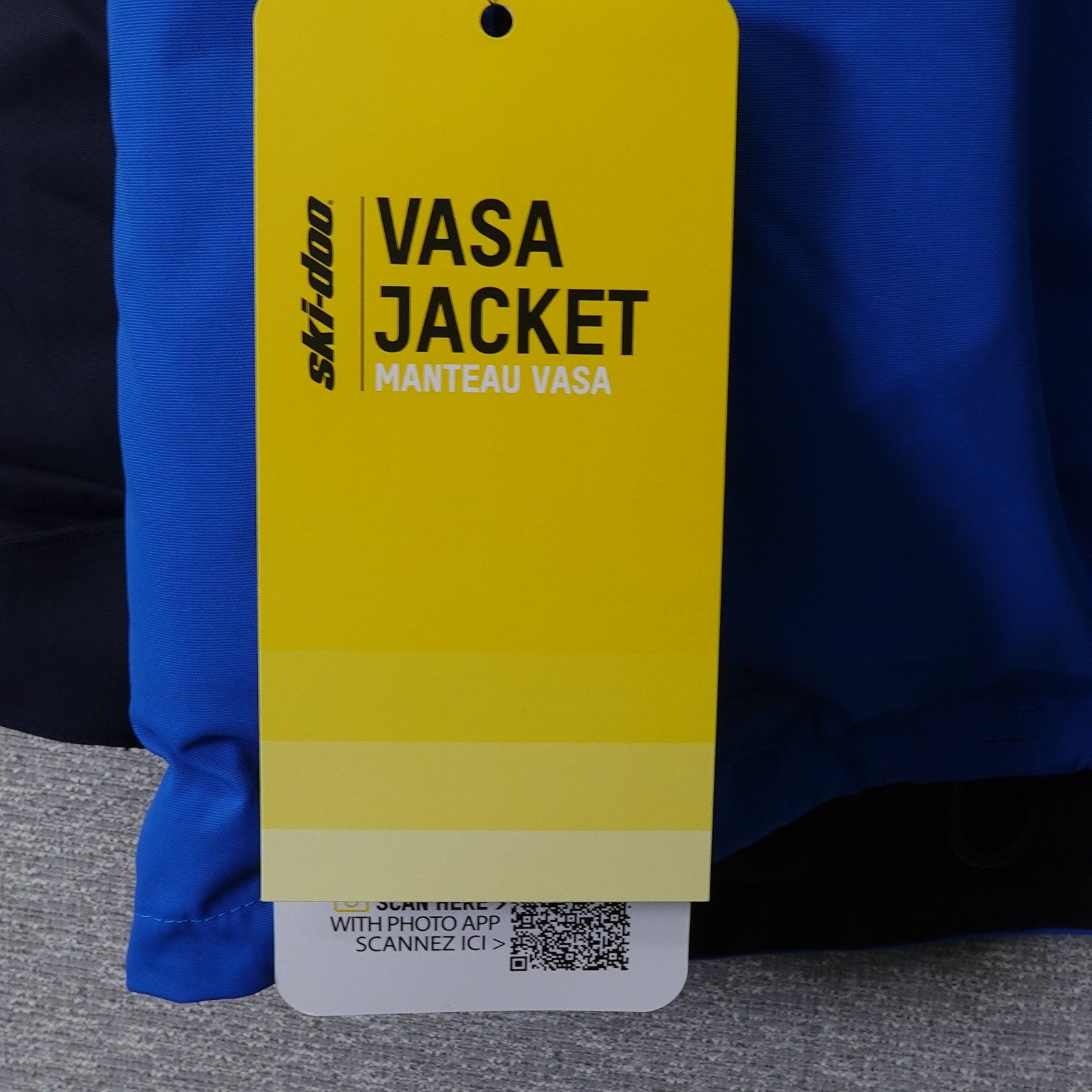 Ski-Doo Mens Vasa Snowmobile Jacket Indigo Blue - 2XL