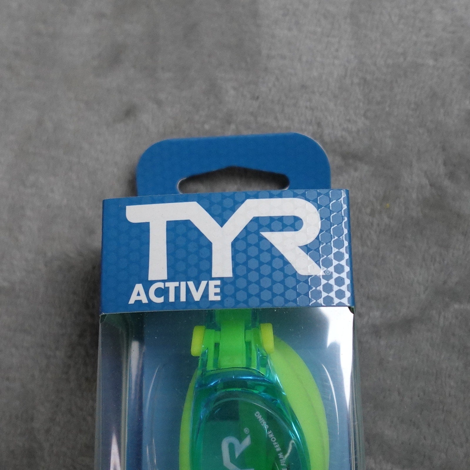 Lot of 3 TYR Vesi Junior Swim Goggles Blue Yellow New Sealed