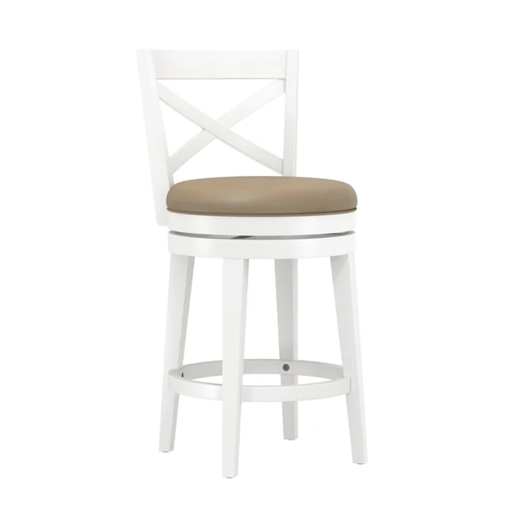 Grace Bar Height Stool White - HH2 Home