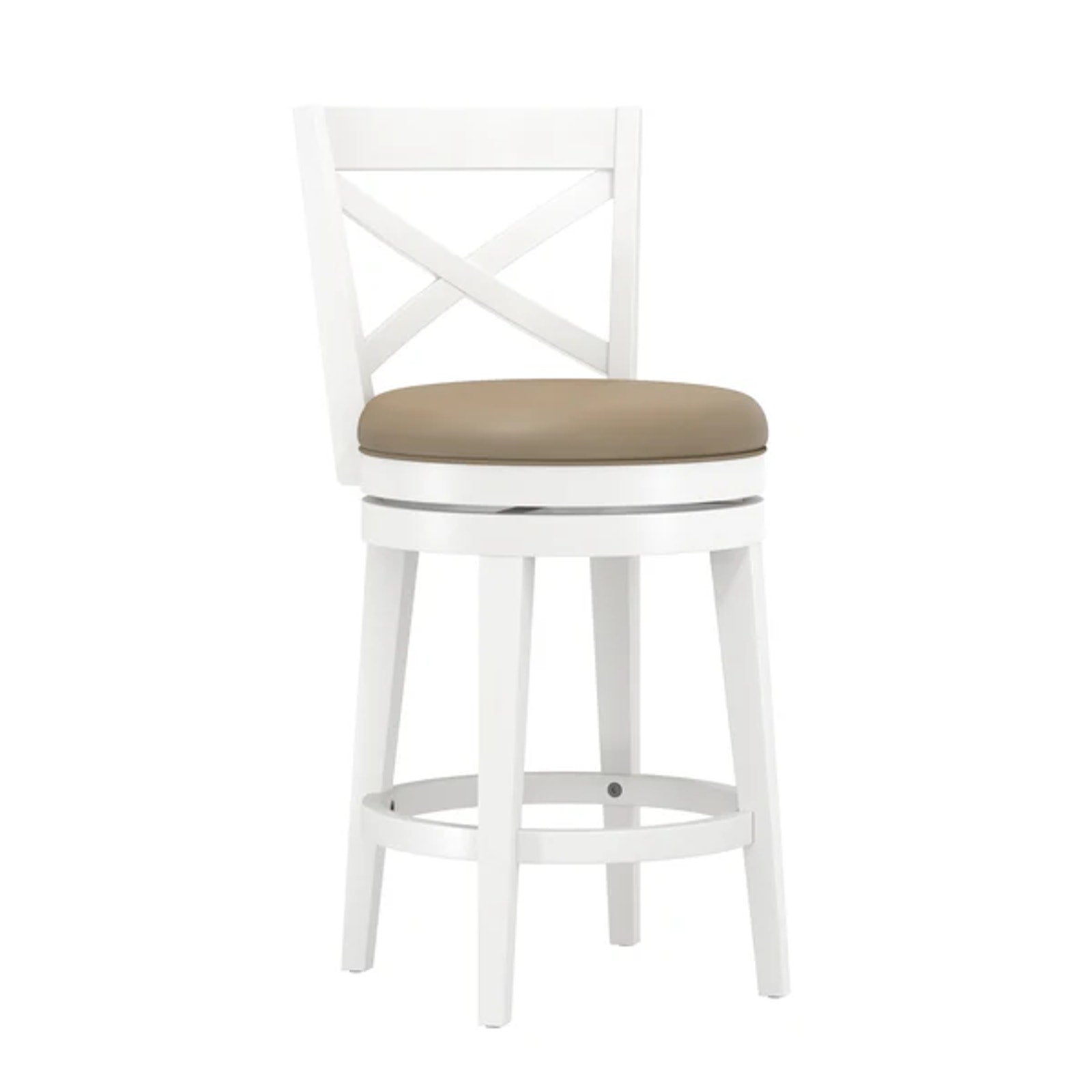 Grace Bar Height Stool White - HH2 Home
