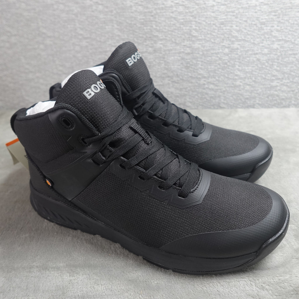 BOGS Slate Mid CT Work Shoes Men's 9.5M Black Waterproof Composite Toe 79040