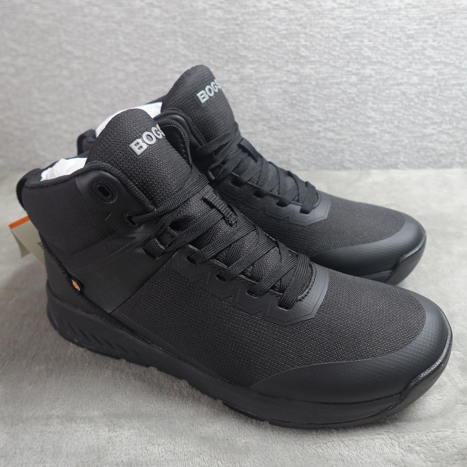 BOGS Slate Mid CT Work Shoes Men's 9.5M Black Waterproof Composite Toe 79040