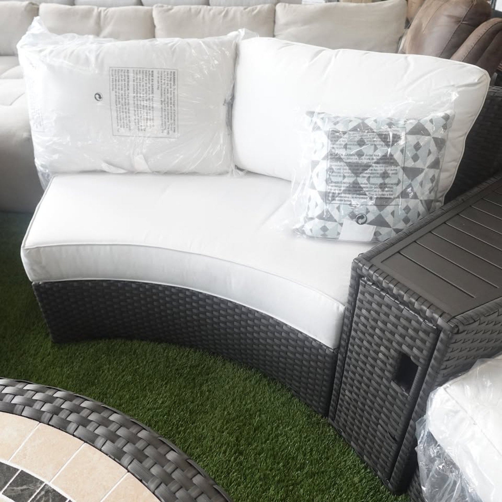 Sunvilla Outdoor Curved Patio Set – 4 Piece (NEW) – $1,199 OBO