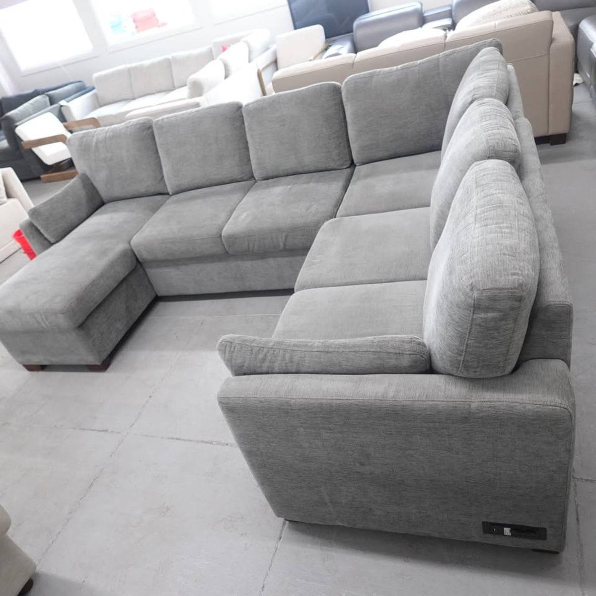 Coddle Luke Sleeper Sectional with Reversible Chaise and Storage