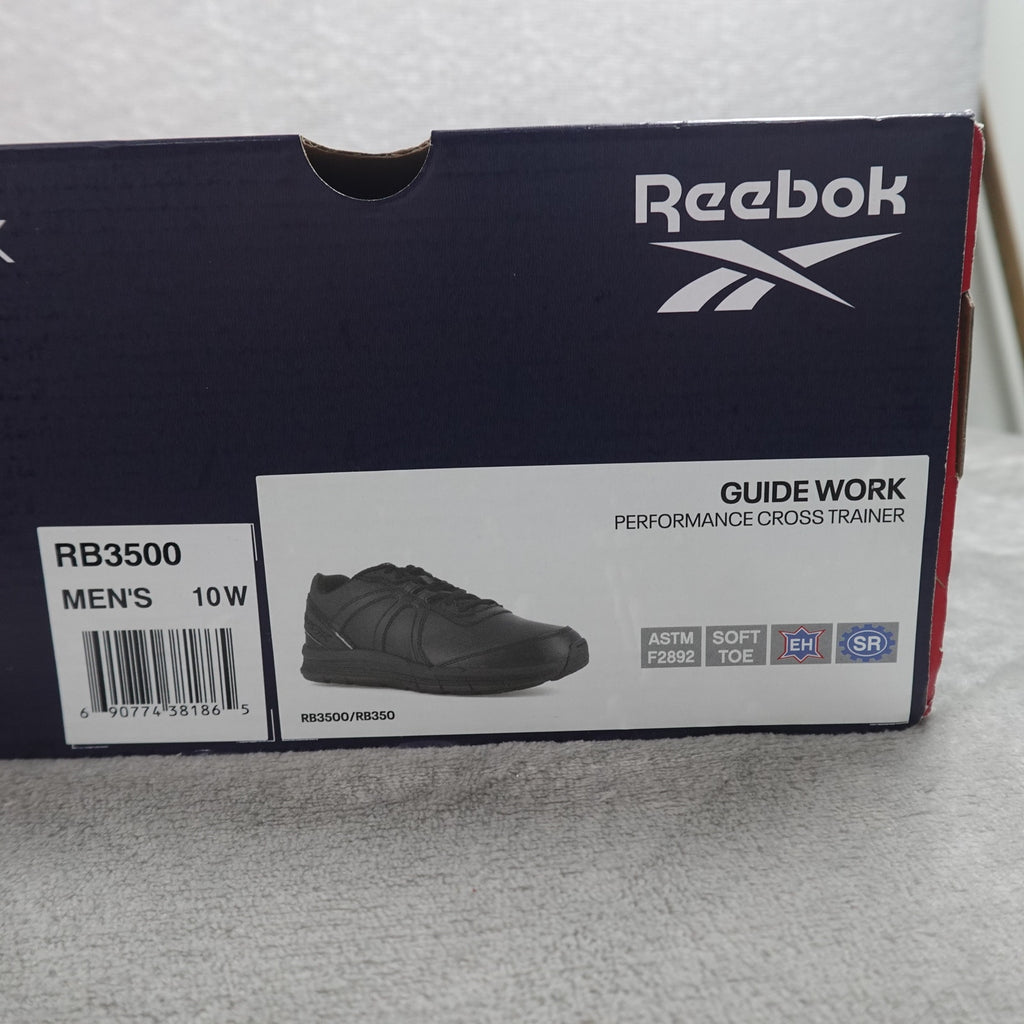 Reebok Guide 3.0 Work Performance Cross Trainer RB3500 Men's 10W Black NEW
