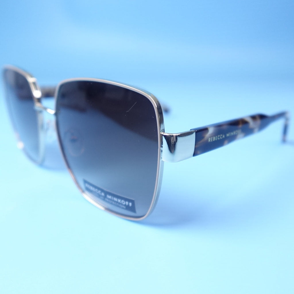 Rebecca Minkoff Tayden Gold Frame Brown Mottled Tortoiseshell Sunglasses