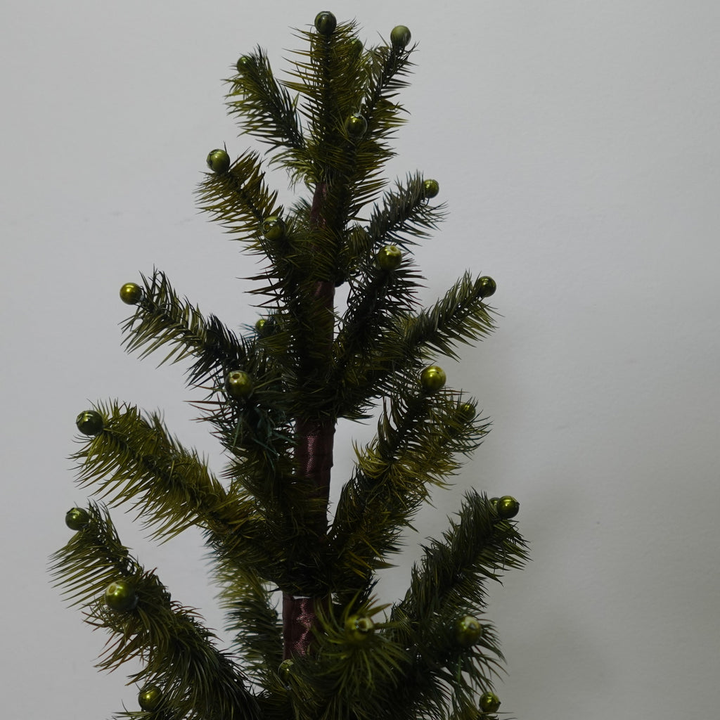 24” Decorative Christmas Tree, Lightweight Holiday Seasonal Decor. New