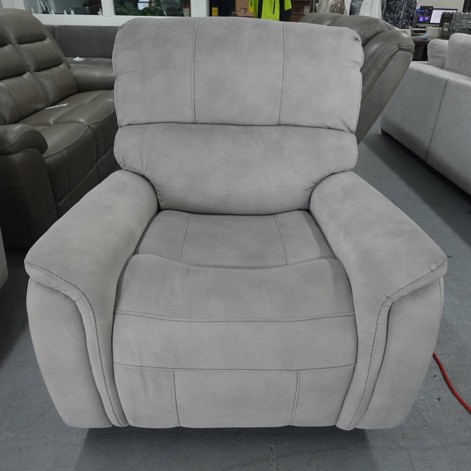 True Innovations Hayden Manual Rocker Recliner - Beige