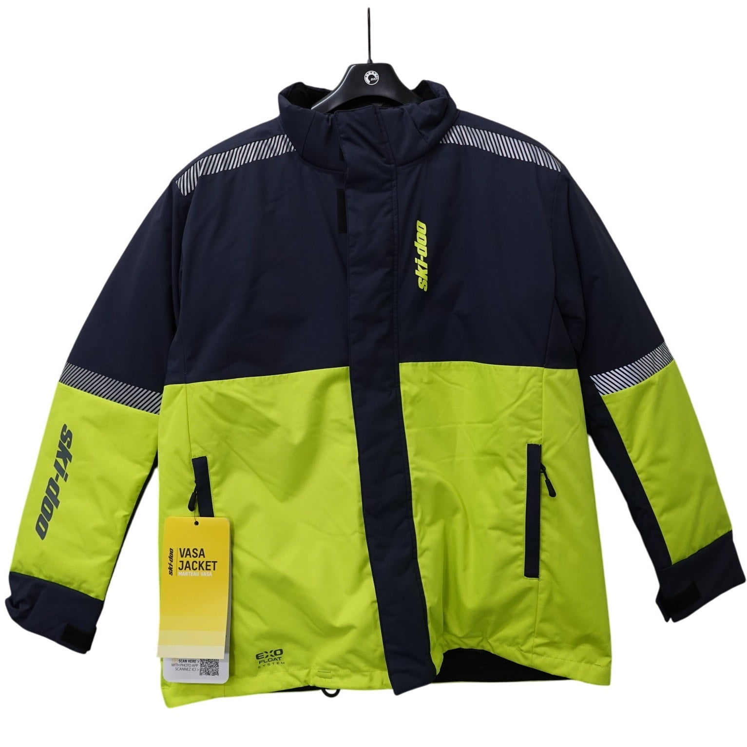 Ski-Doo Mens Vasa Snowmobile Jacket Green - XL