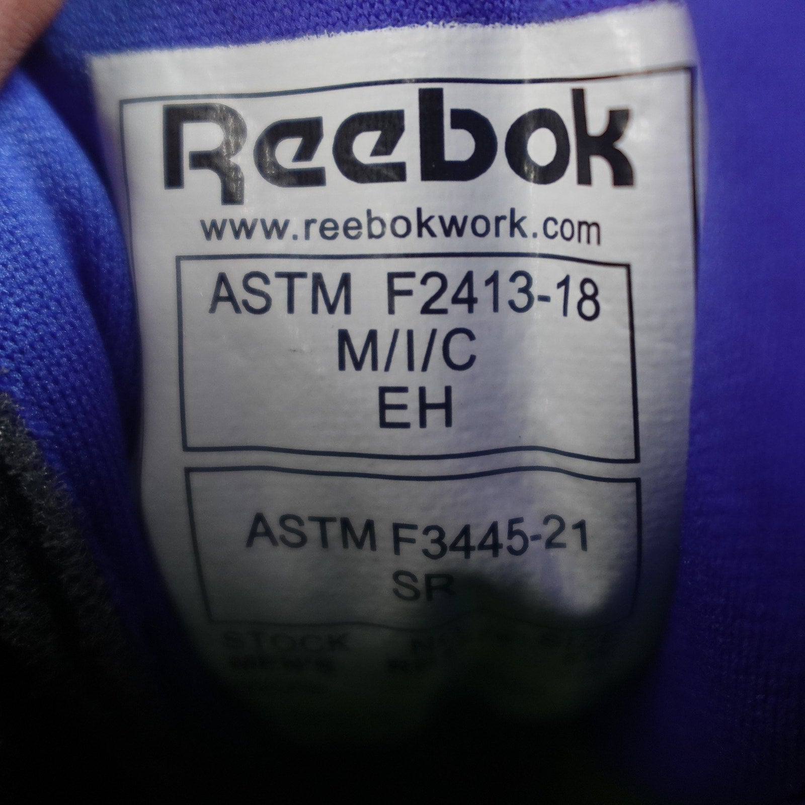 Reebok Zig Pulse Work RB1576 Mens 5W / Womens 7W Safety Shoes