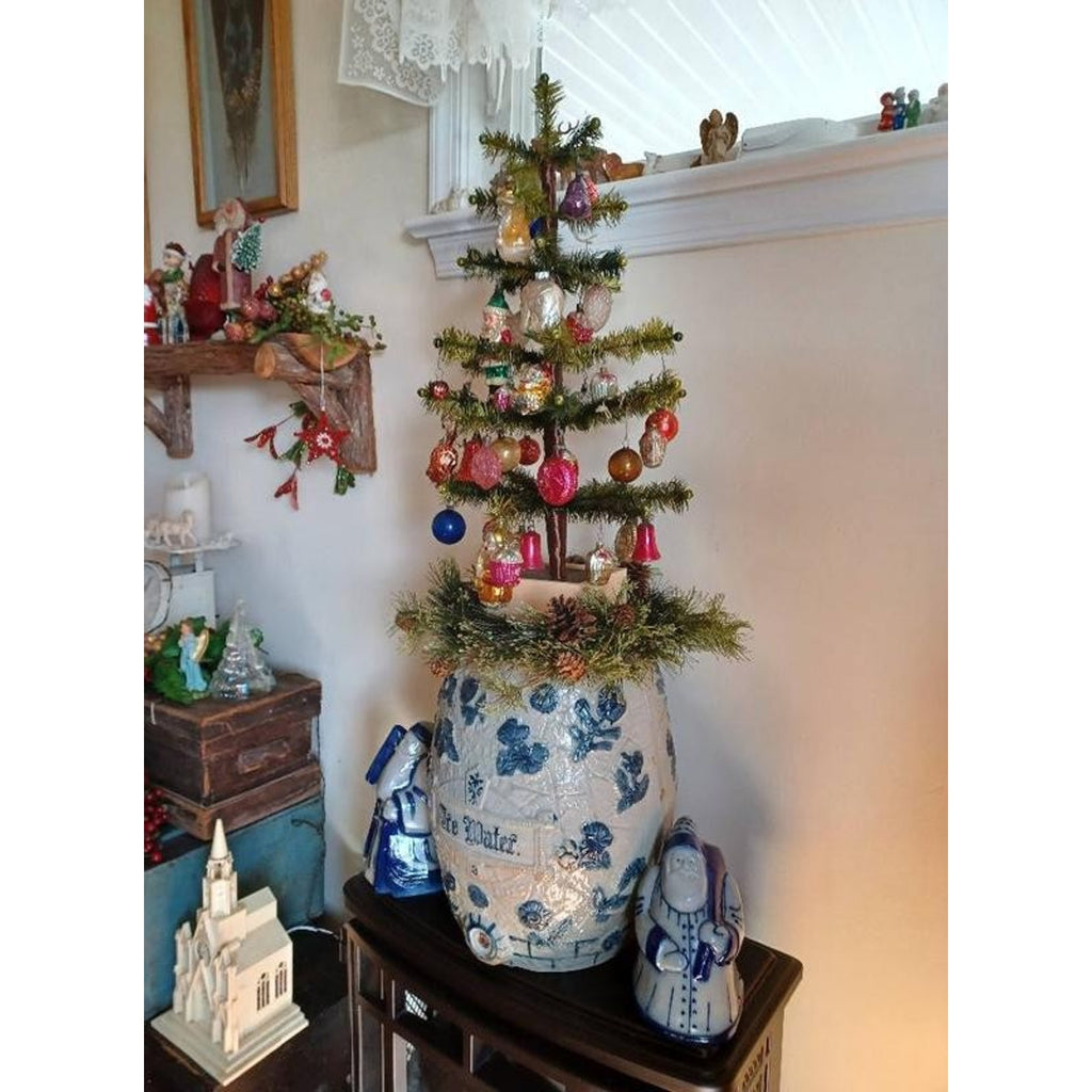 36” Decorative Christmas Tree, Lightweight Holiday Seasonal Decor. New