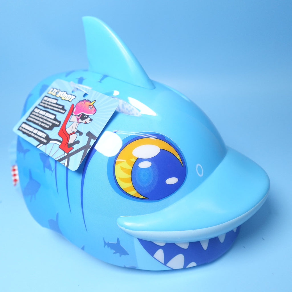 Raskullz Lil Shark Attax Infant Helmet (48cm-52cm) 1-3 year adjustable fit
