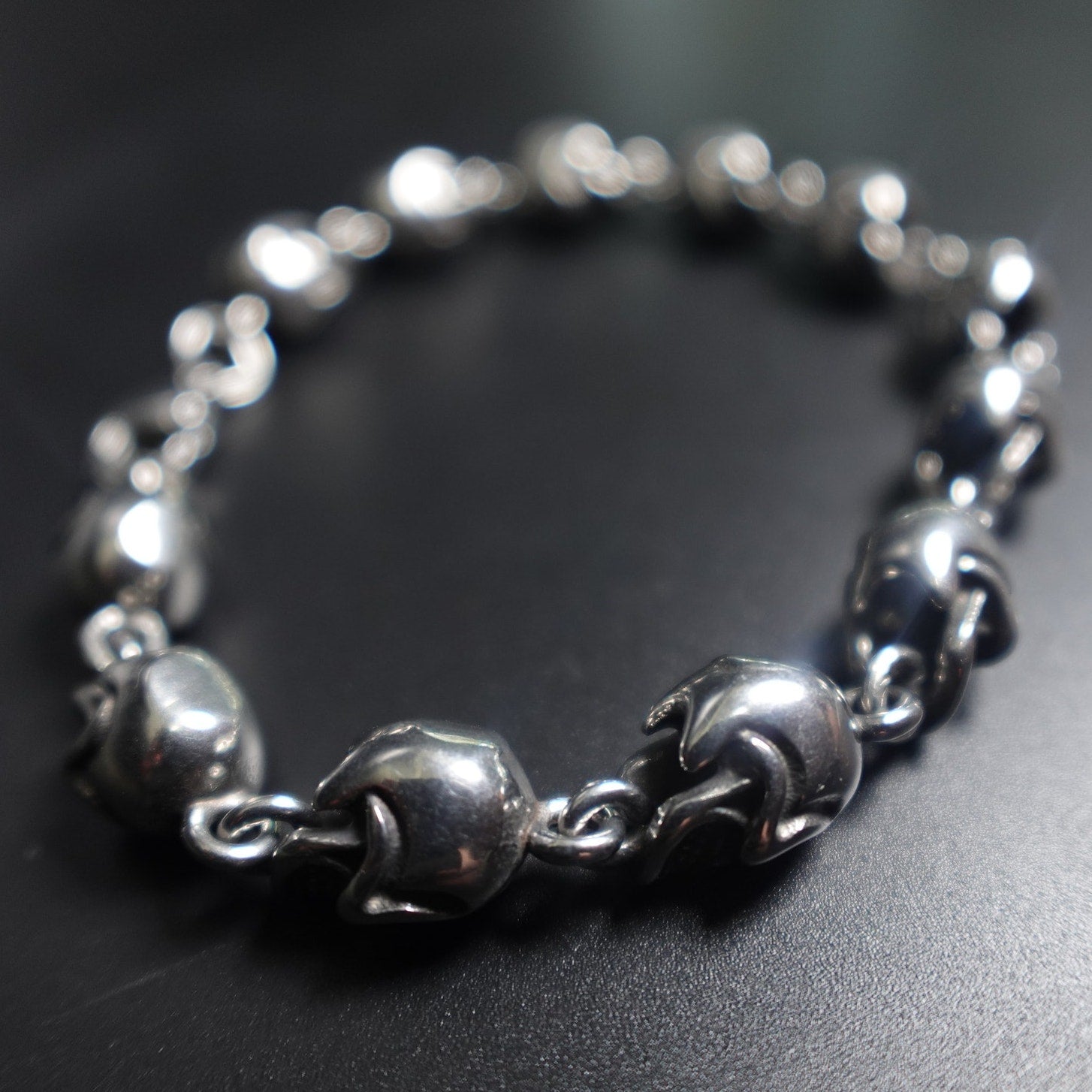 Stainless Steel Skull Bracelet