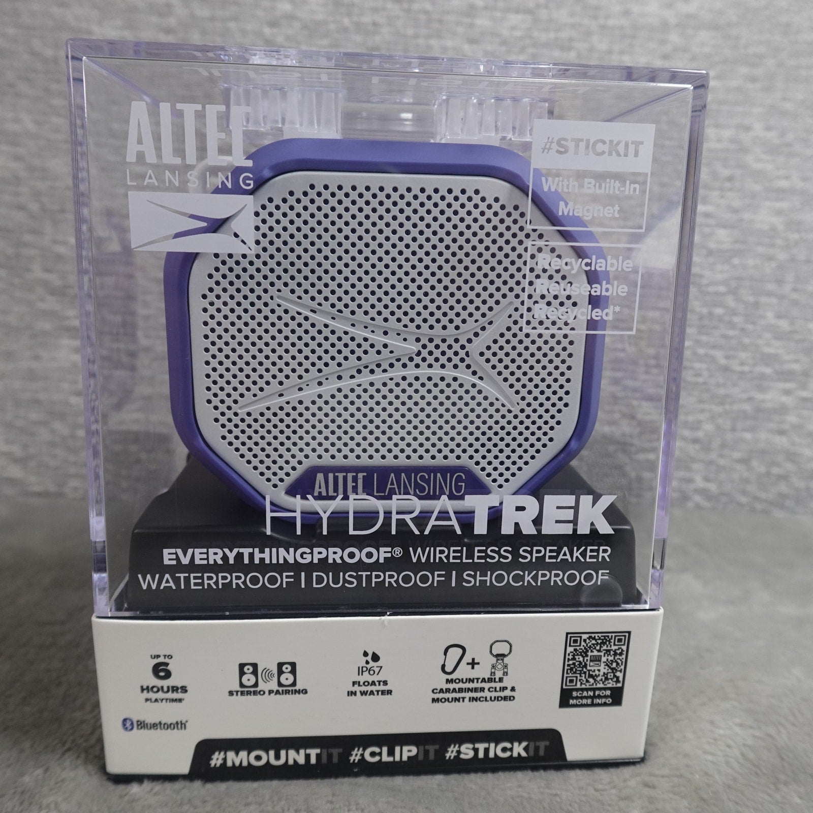 Altec Lansing HydraTrek EverythingProof Wireless Speaker NEW