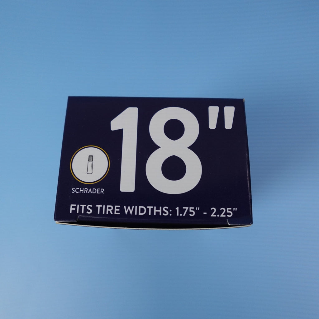 Bike Shop 18" Bicycle Inner Tube Schrader Valve 1.75-2.25 Kids BMX