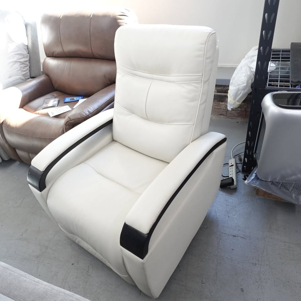 Canmore Leather Power Recliner with Power Headrest