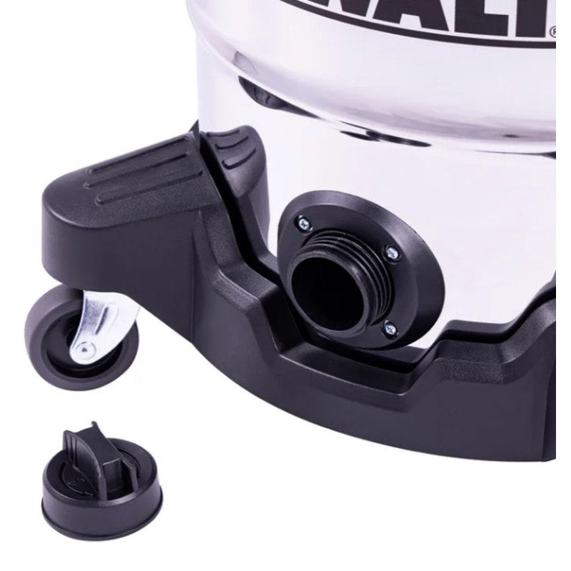 DEWALT DXV08S-QTA 8 Gallon 4HP StealthSonic Wet Dry Vacuum Stainless Steel